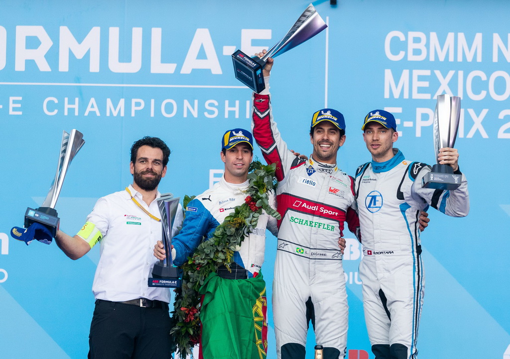 Η Audi για τρίτη συνεχή χρονιά νικήτρια του E-Prix στο Μεξικό