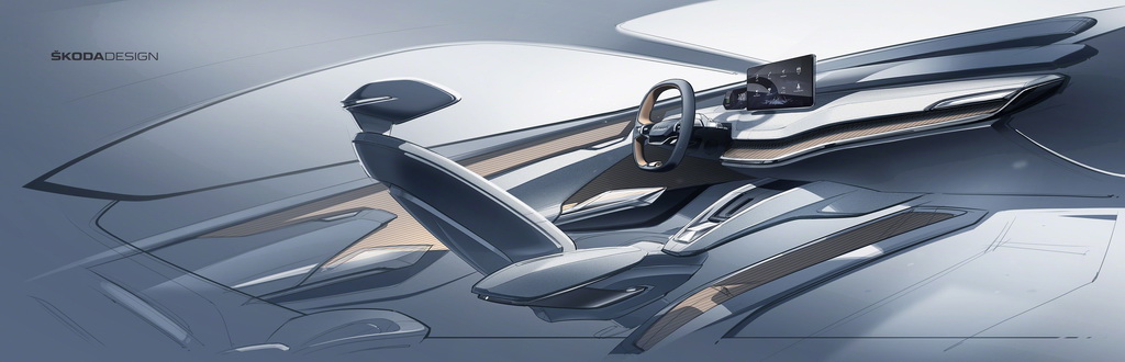 Η Skoda έδωσε στη δημοσιότητα φωτογραφία του Vision Iv
