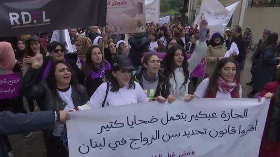 Λίβανος: «Ζει και βασιλεύει» ο γάμος 14χρονων! – Μαζική διαδήλωση για αλλαγή του νόμου