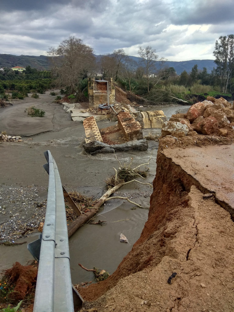 Χανιά: Στα 17 εκατ. ευρώ το ύψος των ζημιών από την κακοκαιρία