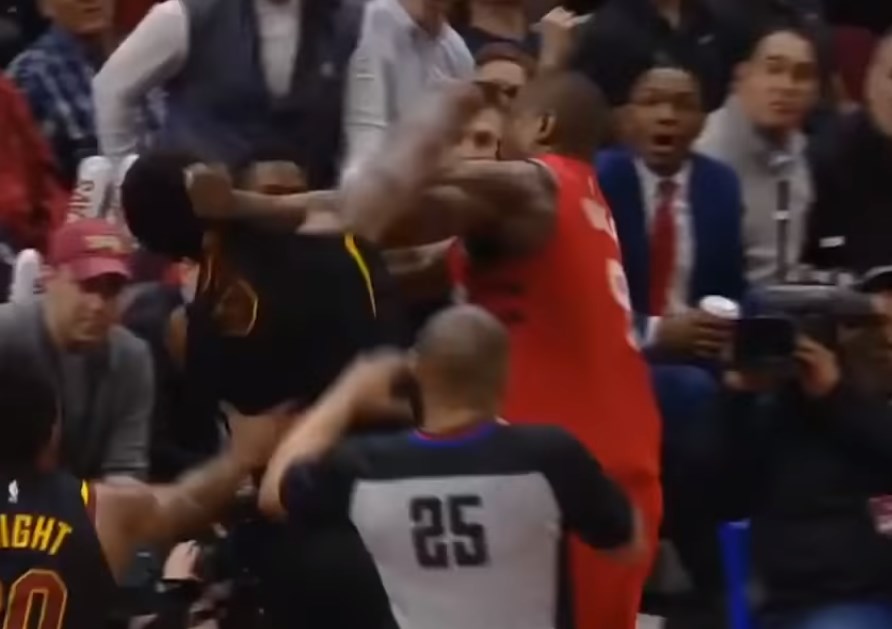 Ξύλο στο ΝΒΑ – Μπουνιές στο ματς Raptors με Cavaliers (Video)