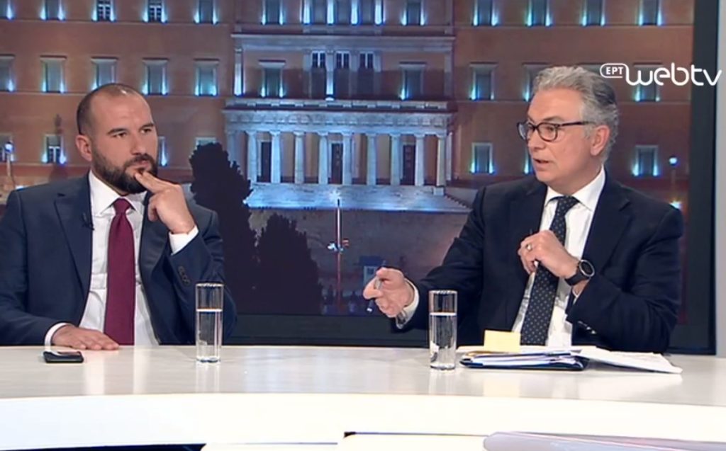 Τζανακόπουλος: Ακροδεξιός ο λόγος της ΝΔ, υιοθετεί Fake News – Κόντρα με Ρουσόπουλο (Video)