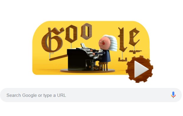Το εκπληκτικό Doodle της Google για τον Μπαχ (Video)