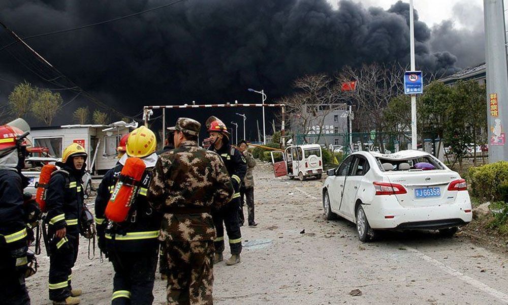 Στους 78 οι νεκροί από την έκρηξη σε χημικό εργοστάσιο στην Κίνα