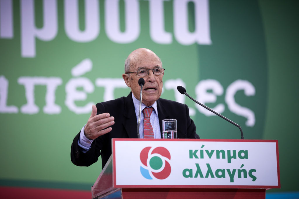 Σημίτης: «Όχι στη συντήρηση ΝΔ-ΣΥΡΙΖΑ, ναι στην προοδευτική και δημιουργική αριστερά»