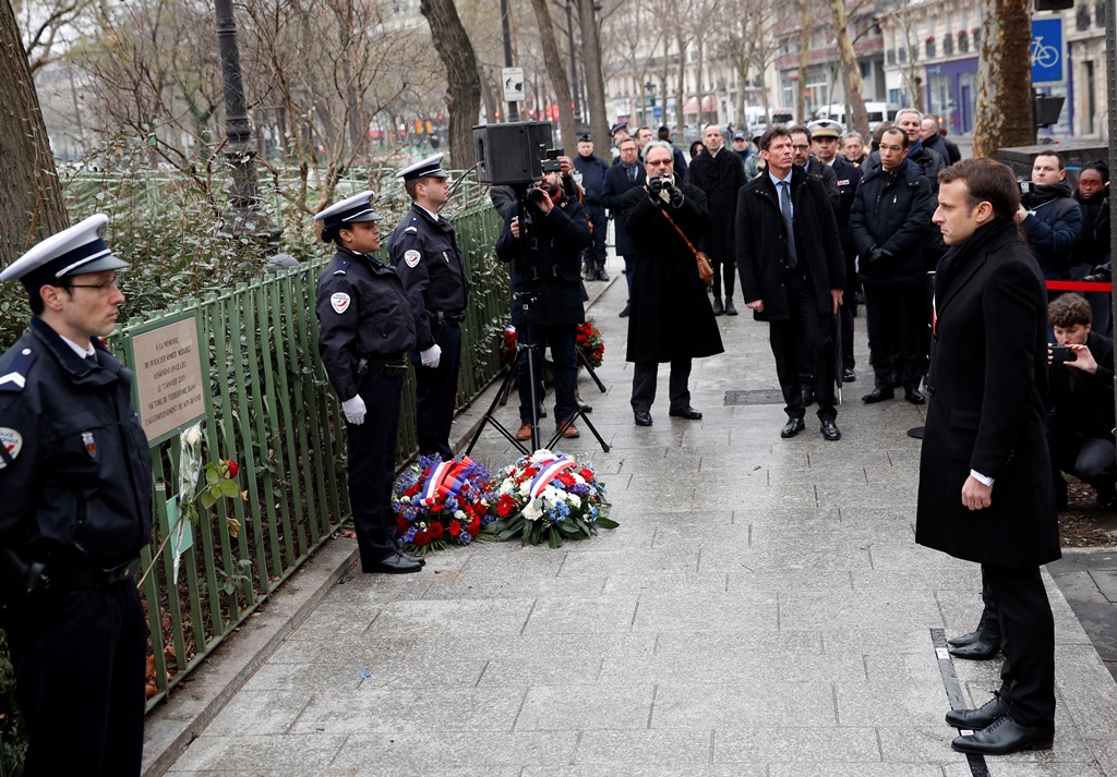 Η Γαλλία τιμά τα θύματα του Charlie Hebdo, τρία χρόνια μετά την επίθεση