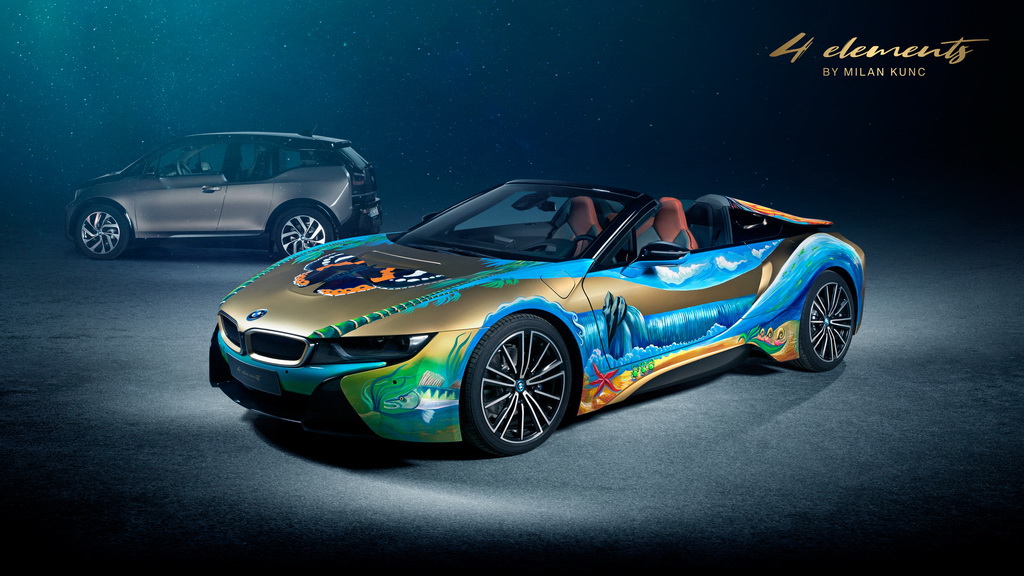 Ο Milan Kunc δημιουργεί πάνω σε μια BMW i8 Roadster