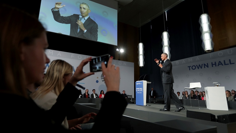 Ομπάμα σε νέους της Ευρώπης: Ξεσηκωθείτε για το περιβάλλον