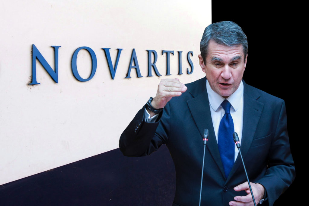 Στην εισαγγελία κατά  της διαφθοράς για το #Novartis_Gate ο Ανδρέας Λοβέρδος