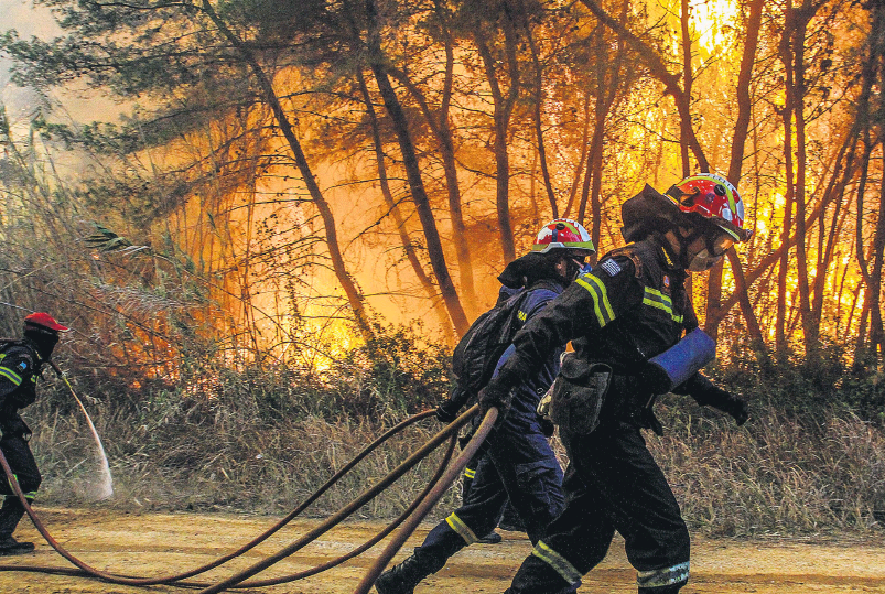 Το «δίκαιο του καταπατητή» έκαψε τη Στροφυλιά