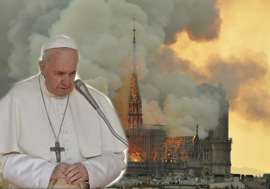 Πάπας για Γάλλους πυροσβέστες: Ευγνωμοσύνη για όσους έδωσαν τον εαυτό τους κινδυνεύοντας τη ζωή τους