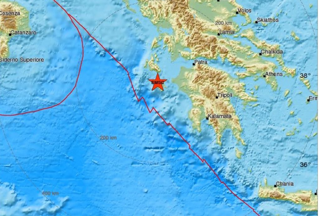 Τρεις σεισμοί σε λιγότερο από μία ώρα «ταρακούνησαν» τη Ζάκυνθο
