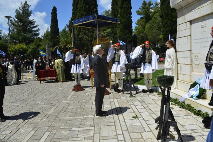 Παυλόπουλος από Μεσολόγγι: Αν χρειαστεί μπορούμε να επιβάλουμε τον σεβασμό του διεθνούς και ευρωπαϊκού δικαίου