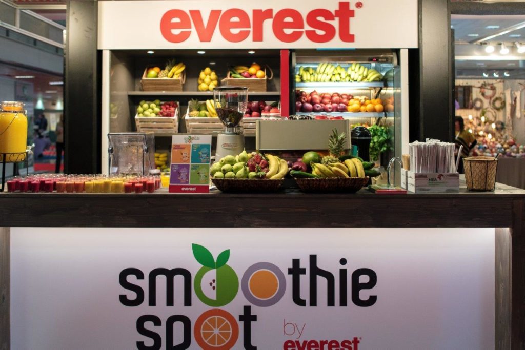 Τα everest στο Vegan Corner  του Healthy Life Festival – Παρουσίασαν το νέο “everest Smoothie Spot”