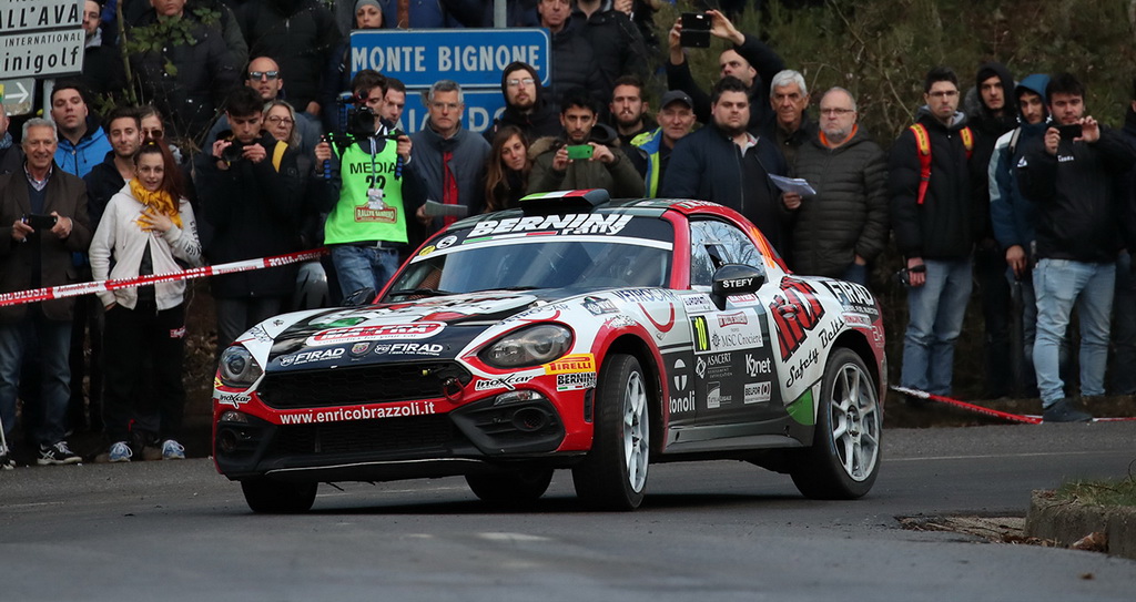 Το Abarth 124 rally συνεχίζει αήττητο