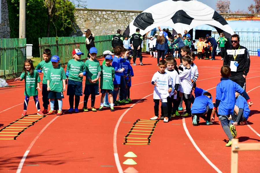 Φεστιβάλ Αθλητικών Ακαδημιών ΟΠΑΠ: Μεγάλη γιορτή του αθλητισμού στην Αλεξανδρούπολη με συμμετοχή 2.800 παιδιών και γονέων/κηδεμόνων