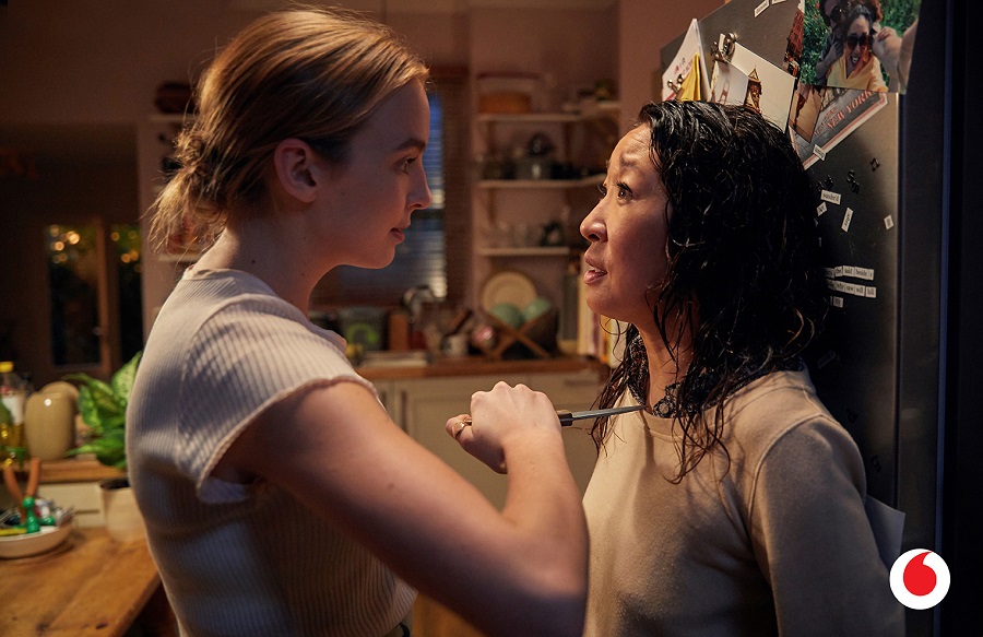 Το Killing Eve που προβάλλεται αποκλειστικά από το Vodafone TV καλύτερη σειρά του 2019