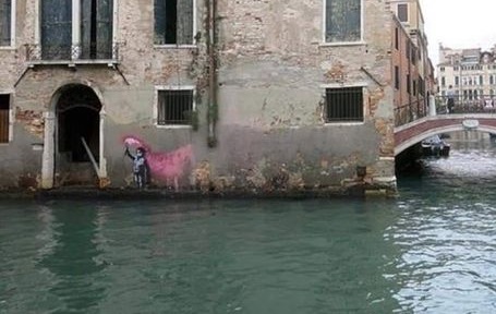 Γκράφιτι του Banksy ενδέχεται να βρέθηκε στη Βενετία