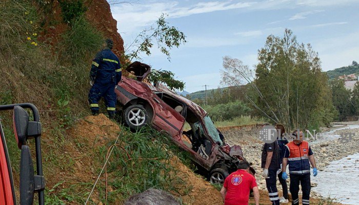 Αυτοκίνητο έπεσε από γέφυρα  στα Χανιά – Νεκρός ο οδηγός