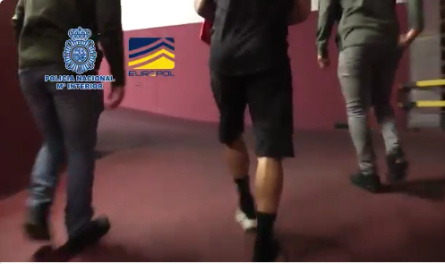 Βίντεο από την στιγμή της σύλληψης του Ραούλ Μπράβο