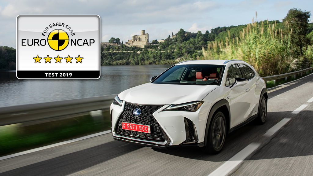 Πεντάστερο Lexus UX Crossover στις δοκιμές του Euro NCAP