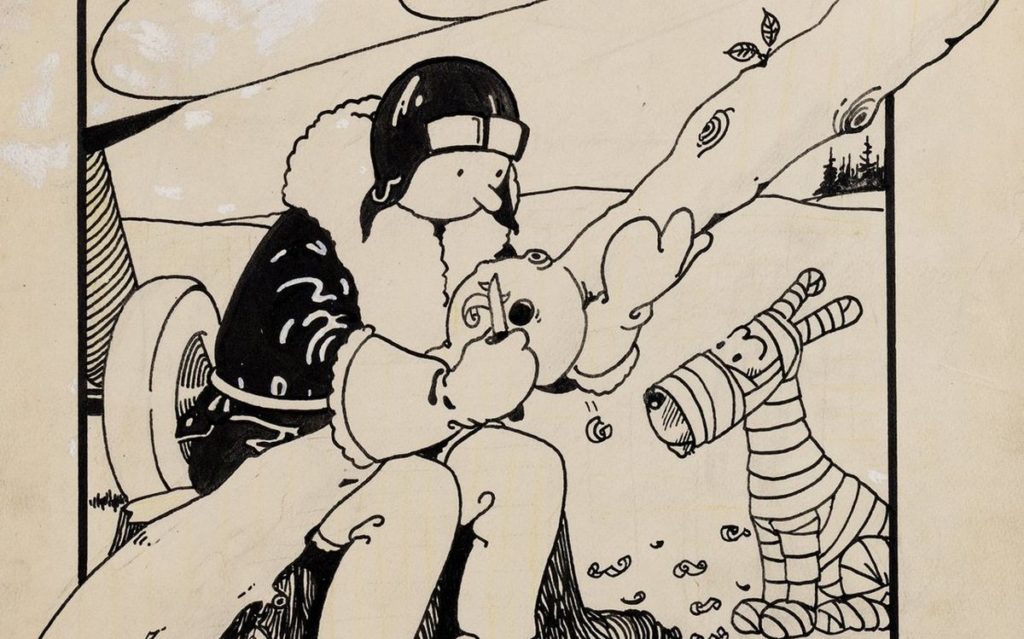 Ένα εκατομμύριο δολάρια πωλήθηκε το σκίτσο του πρώτου εξώφυλλου του Τεν Τεν