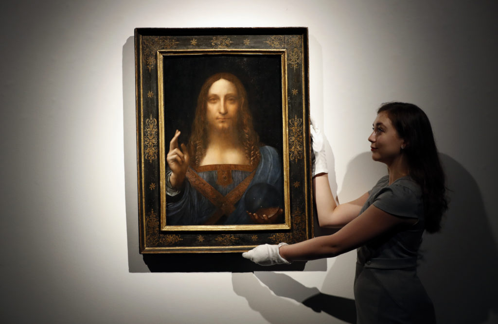 Salvator Mundi: Ο πίνακας του Ντα Βίντσι ταξιδεύει στη θάλασσα; Είναι ο πιο ακριβοπληρωμένος με 450 εκατομ. δολάρια