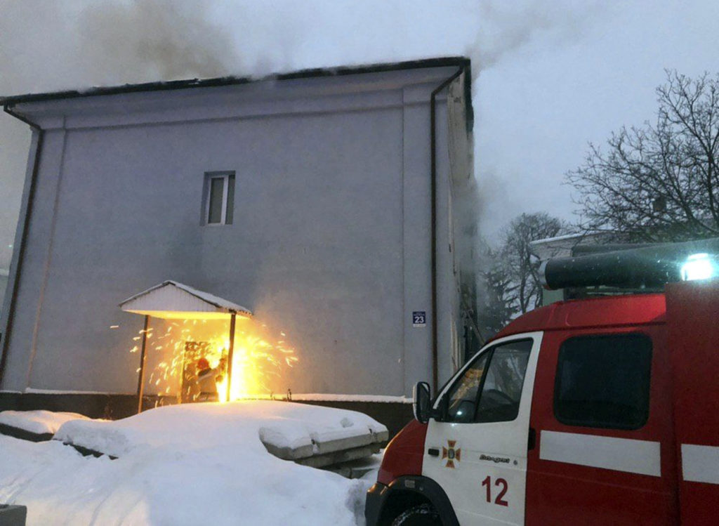 Ουκρανία: Έξι νεκροί από πυρκαγιά σε ψυχιατρείο στην Οδησσό