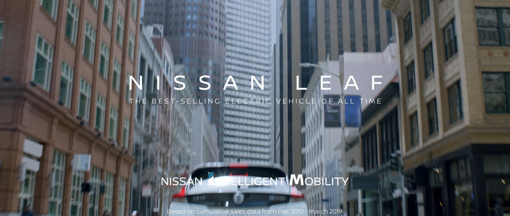 Η Nissan παρουσίασε τη διαφημιστική καμπάνια του LEAF στις ΗΠΑ