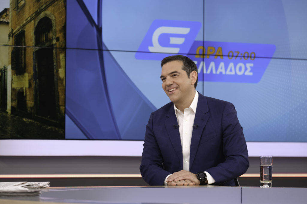 Ο Πρωθυπουργός Αλέξης Τσίπρας στο CNN.gr