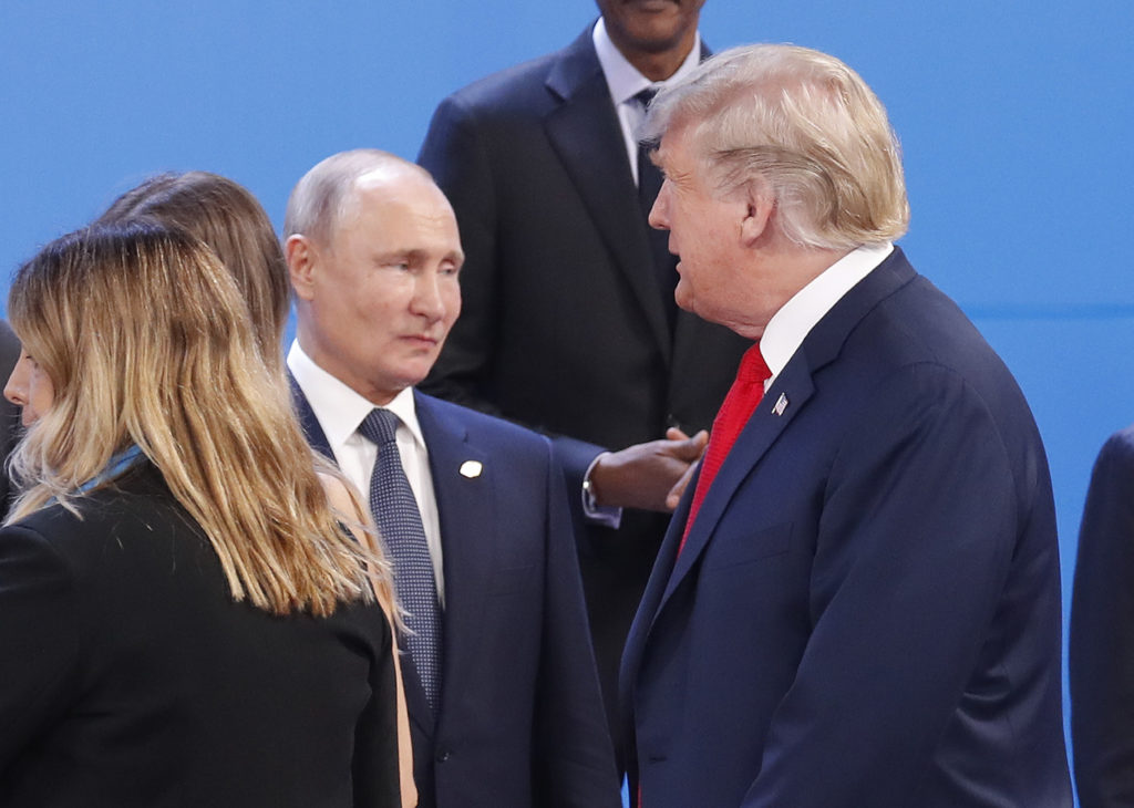 Τραμπ: Θα δω Πούτιν στη συνάντηση των G20
