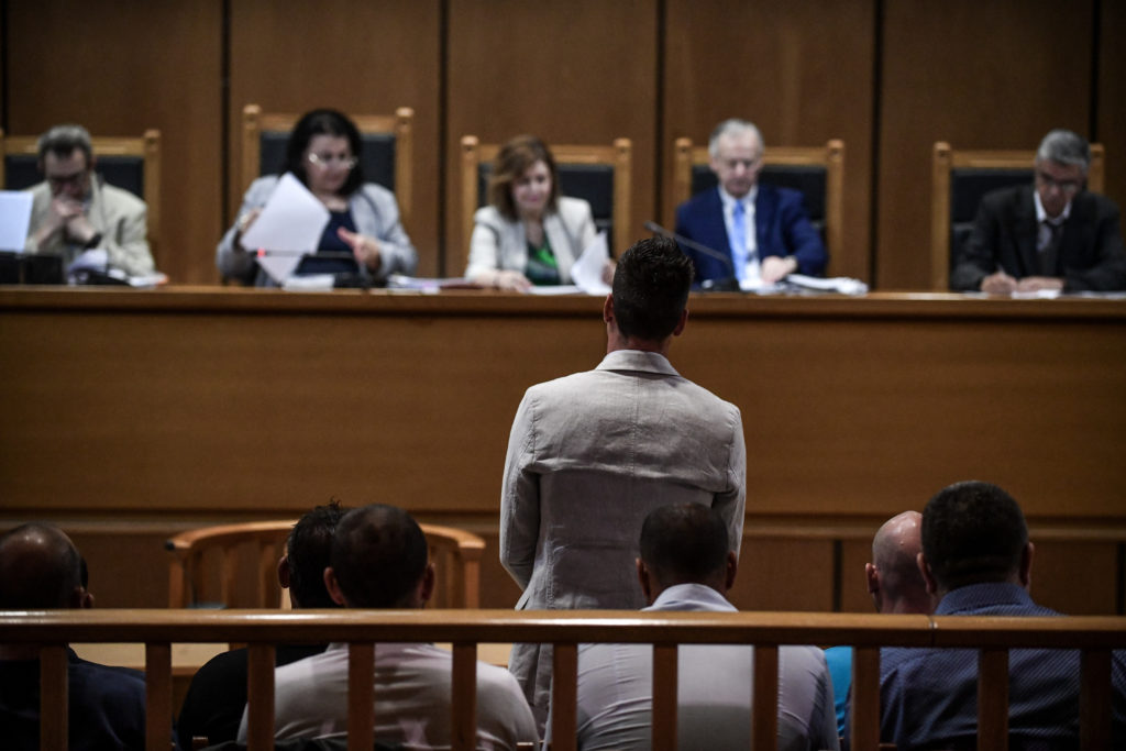 Δίκη Χρυσής Αυγής: «Κακιά στιγμή» η δολοφονία Φύσσα υποστήριξε ο συνοδηγός του Ρουπακιά, Καζαντζόγλου