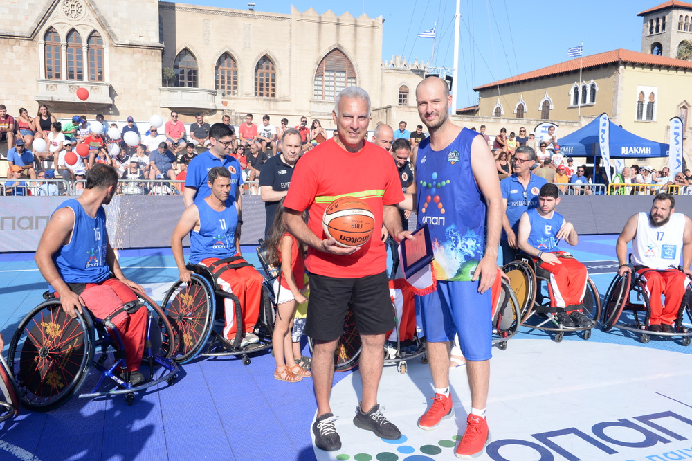 GalisBasketball 3on3: Νίκος Γκάλης, ΟΠΑΠ, ΟΣΕΚΑ και διάσημοι αθλητές στη μεγάλη γιορτή του μπάσκετ στη Ρόδο