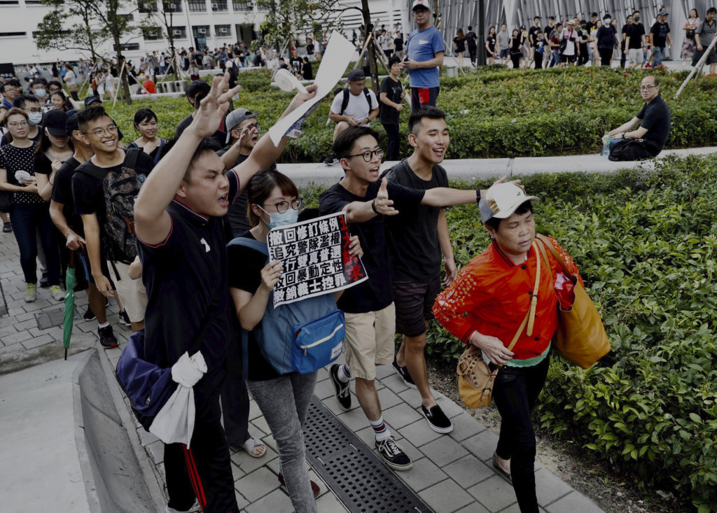Νέα αντικυβερνητική διαδήλωση στο Χονγκ Κονγκ