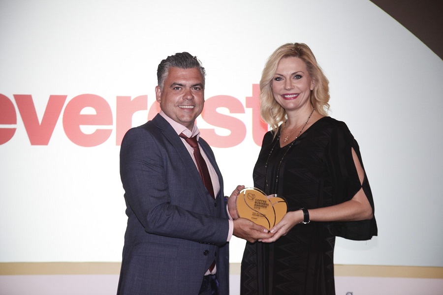 Πέντε διακρίσεις για τα everest στα Coffee Business Awards 2019