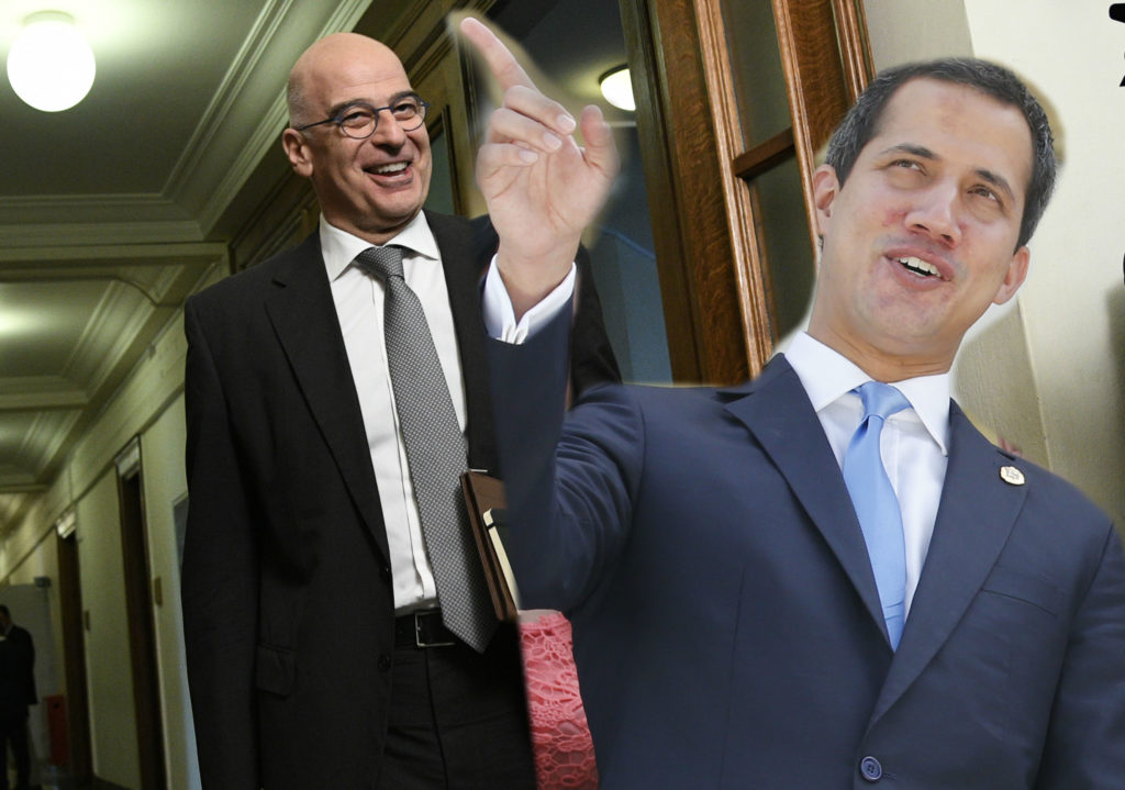 «Υπερήφανο» δείγμα εξωτερικής πολιτικής: Η Ελλάδα αναγνώρισε τον Γκουαϊδό ως μεταβατικό Πρόεδρο της Βενεζουέλας
