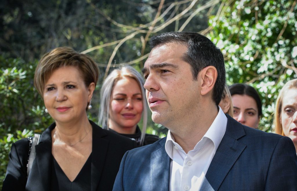 Η νέα γραμματέας και ο διευθυντής της Κ.Ο. ΣΥΡΙΖΑ