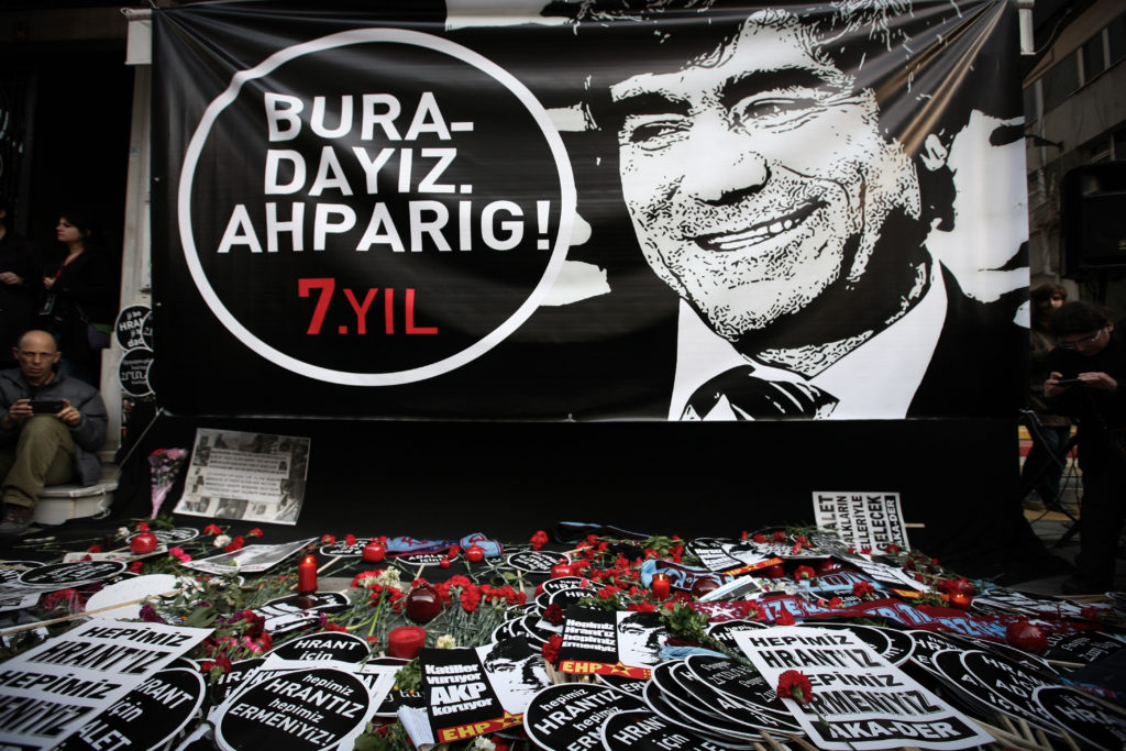 Τουρκία: Καταδίκες για τη δολοφονία του δημοσιογράφου Χραντ Ντινκ