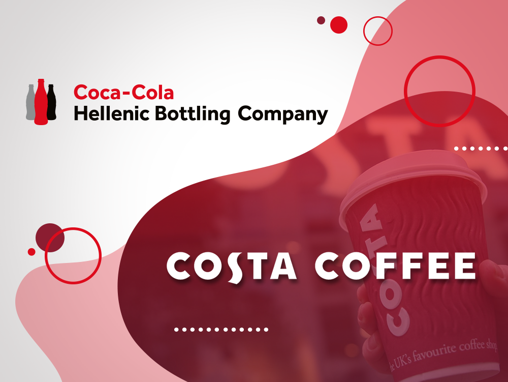 Η Coca-Cola HBC λανσάρει Costa Coffee  σε τουλάχιστον 10 αγορές το 2020