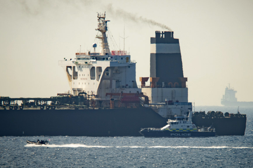 Το Ιράν καταγγέλλει πολλαπλές «παραβιάσεις» από το βρετανικό δεξαμενόπλοιο