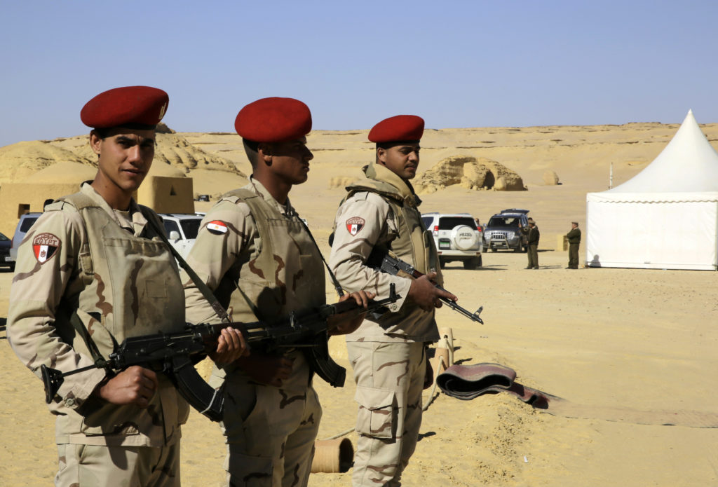 Ο αιγυπτιακός στρατός σκότωσε 20 φερόμενους ως τζιχαντιστές στο Σινά