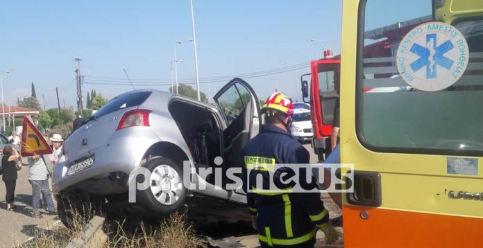 Σοβαρό τροχαίο με μία νεκρή και 3 τραυματίες ανάμεσά τους βρέφος στην εθνική Πύργου-Πατρών (Photos)