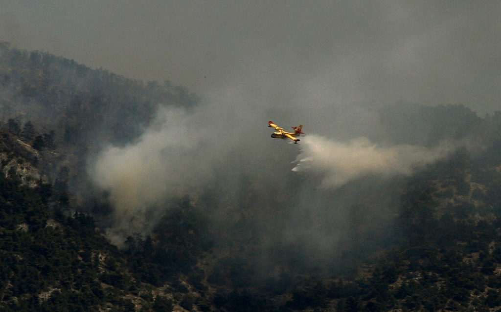 Υπό μερικό έλεγχο οι φωτιές σε Τιθορέα Φθιώτιδας και Ηλεία – 36 νέες πυρκαγιές την Κυριακή