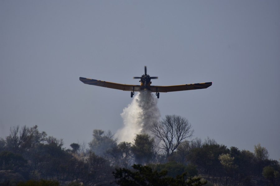 Υπό μερικό έλεγχο η πυρκαγιά στην Αργολίδα (Photos)