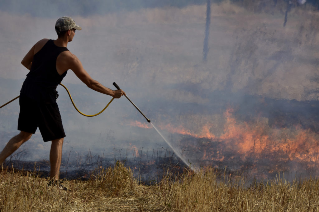 Ανεξέλεγκτη πυρκαγιά στη Θήβα – Κινείται με μεγάλη ταχύτητα στα όρια της Βοιωτίας με την Αττική