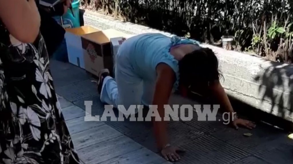 Λαμία: Καβγάδισαν και την χαράκωσε στο πρόσωπο (Photos-Video)