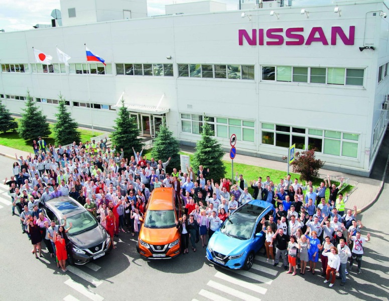Η Nissan συμπληρώνει δέκα χρόνια στην Αγία Πετρούπολη