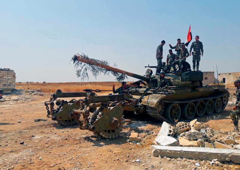 Συρία: Ο στρατός έδιωξε τους τζιχαντιστές από την πόλη Χαν Σεϊχούν