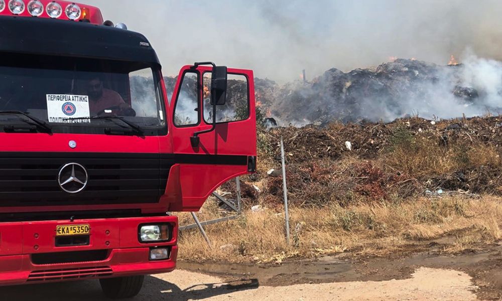 Σε ετοιμότητα η Περιφέρεια Αττικής λόγω του υψηλού κινδύνου πυρκαγιάς