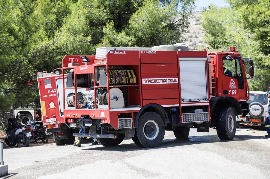 Πυρκαγιά στα Τουρκοβούνια